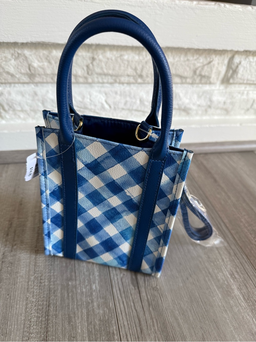 Bath & Body Works Limited Edition Gingham Mini Crossbody/Tote NWT